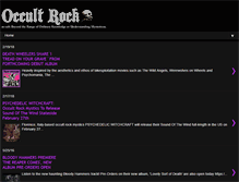 Tablet Screenshot of occultrock.com